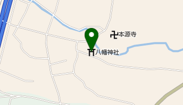 八幡神社の地図画像