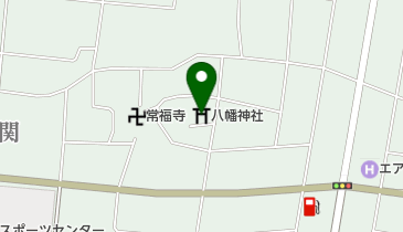 八幡神社の地図画像