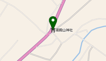 湯殿山神社の地図画像
