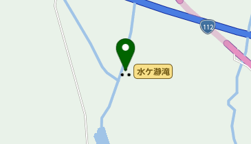 水ケ瀞滝の地図画像