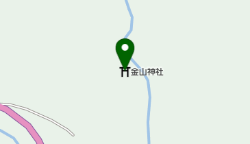 金山神社の地図画像