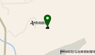 黒鳥山の地図画像