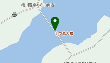 七ツ森大橋の地図画像