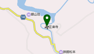 正楽寺の地図画像