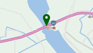 田川橋の地図画像