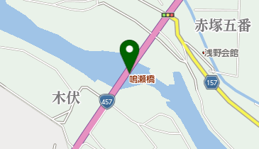 鳴瀬橋の地図画像