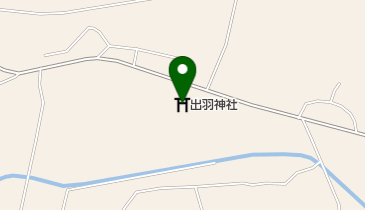 出羽神社の地図画像