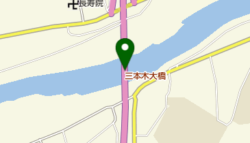 三本木大橋の地図画像
