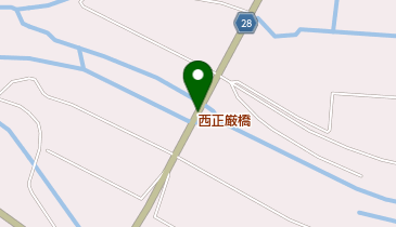 西正厳橋の地図画像