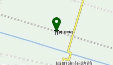 神明神社の地図画像