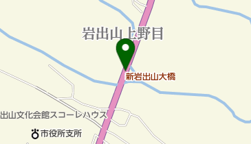 新岩出山大橋の地図画像