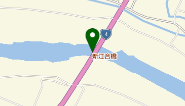 新江合橋の地図画像