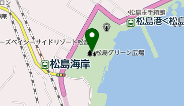 松島グリーン広場の地図画像