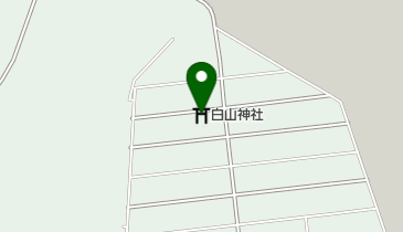 白山神社の地図画像