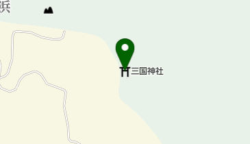 三国神社の地図画像