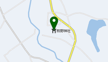 熊野神社の地図画像