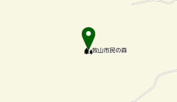 牧山市民の森の地図画像