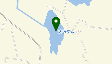 大沢ダムの地図画像