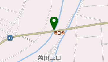 隅田橋の地図画像