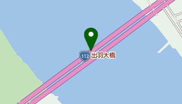 出羽大橋の地図画像