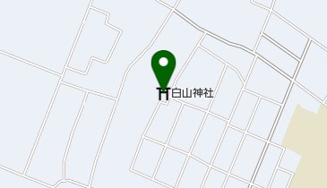 白山神社の地図画像