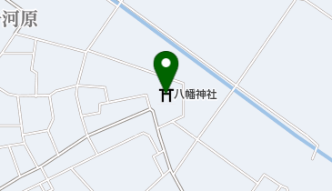 八幡神社の地図画像