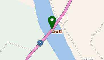 宮海橋の地図画像