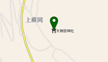 大物忌神社の地図画像