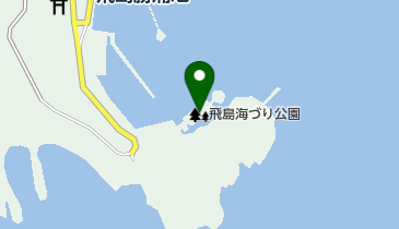 飛島海づり公園の地図画像