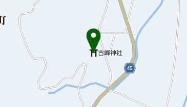 古峰神社の地図画像