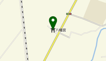 八幡宮の地図画像