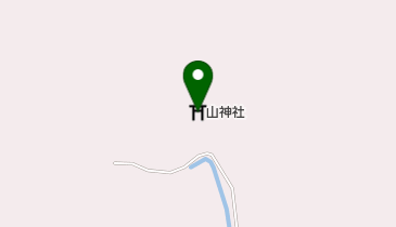 山神社の地図画像