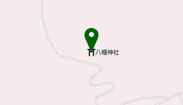 八幡神社の地図画像