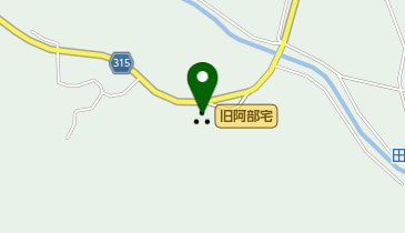 旧阿部宅の地図画像