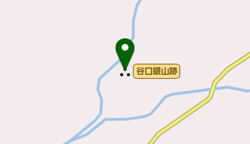 谷口銀山跡の地図画像