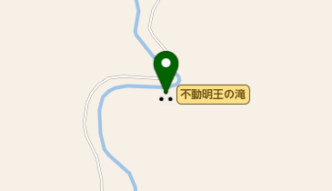 不動明王の滝の地図画像