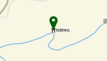 熊野神社の地図画像