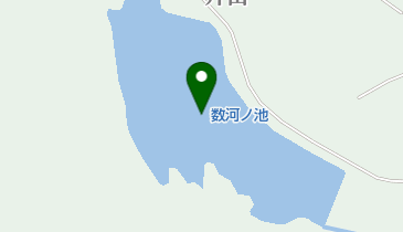 数河ノ池の地図画像