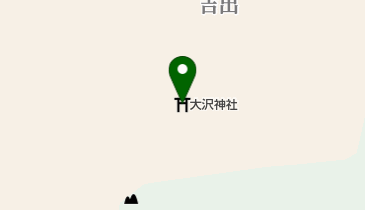 大沢神社の地図画像