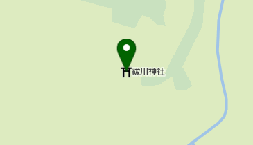 祓川神社の地図画像