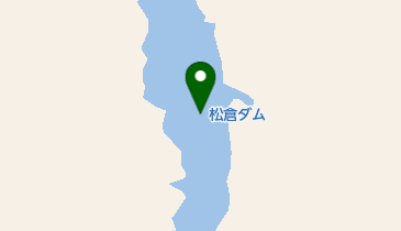 松倉ダムの地図画像