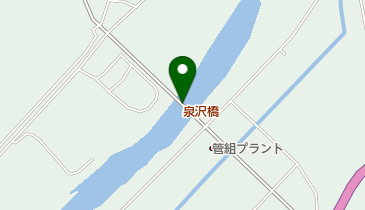 泉沢橋の地図画像