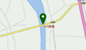 中川原橋の地図画像