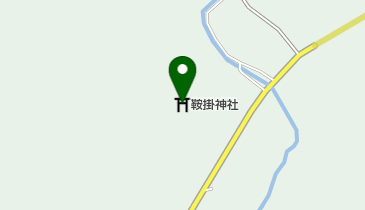 鞍掛神社の地図画像