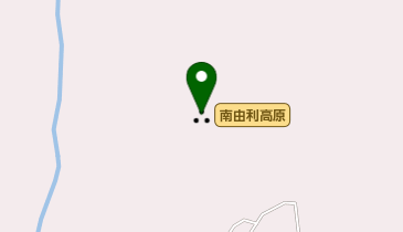 南由利高原の地図画像