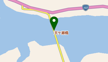 天ケ瀬橋の地図画像