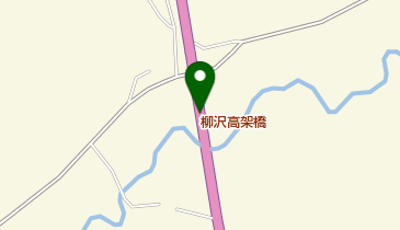 柳沢高架橋の地図画像