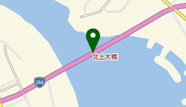 北上大橋の地図画像