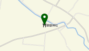 御嶽神社の地図画像