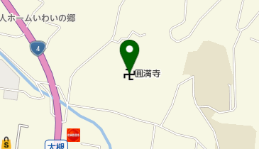 圓満寺の地図画像